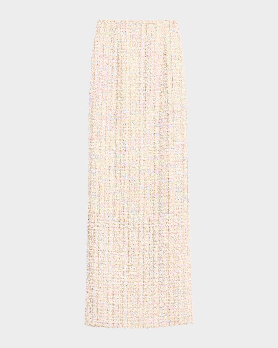 Tweed Maxi Skirt